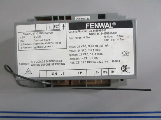 *NEW OEM* 0820 Fenwal Controls Ignition Control Circuit Board Module 35655908003