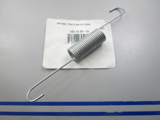 NEW OEM 532402878 Husqvarna Traction Return Spring 0810