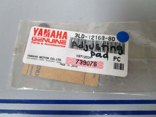 NEW OEM 3LD-12168-80 Yamaha Adjusting Pad 0720