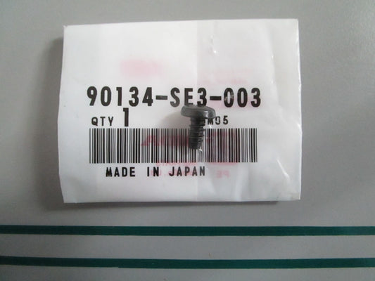 NEW OEM 90134-SE3-003 Honda Screw 0820