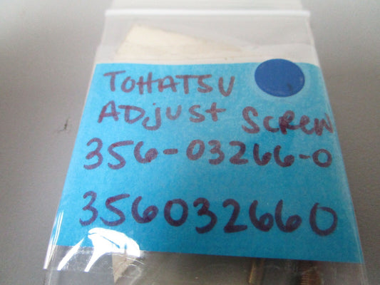 *NEW OEM* (LOT OF 2) 0770 Nissan Tohatsu Adjust Screw 356-03266-0 356032660
