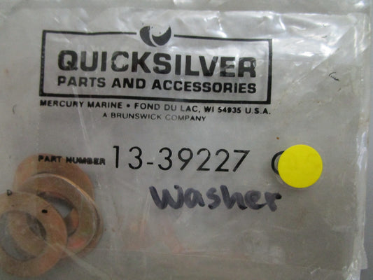 *NEW OEM* (LOT OF 5) 0810 Mercury Quicksilver Washer 13-39227