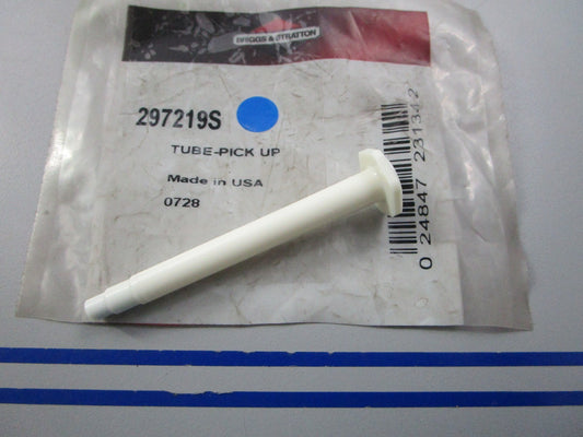 NEW OEM 297219S Briggs & Stratton Pick Up Tube 0810