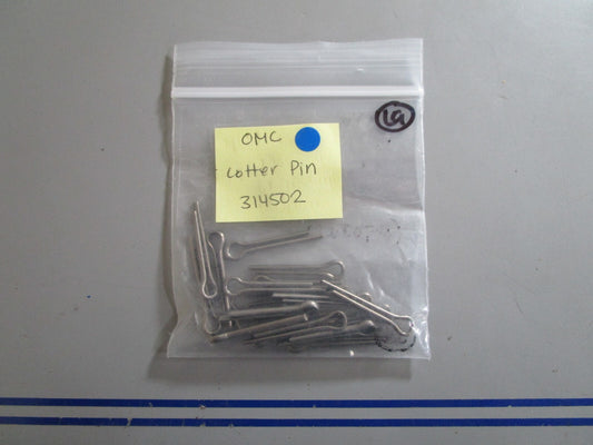 *NEW OEM* (LOT OF 2) 0810 OMC Johnson Evinrude Cotter Pin 314502 0314502
