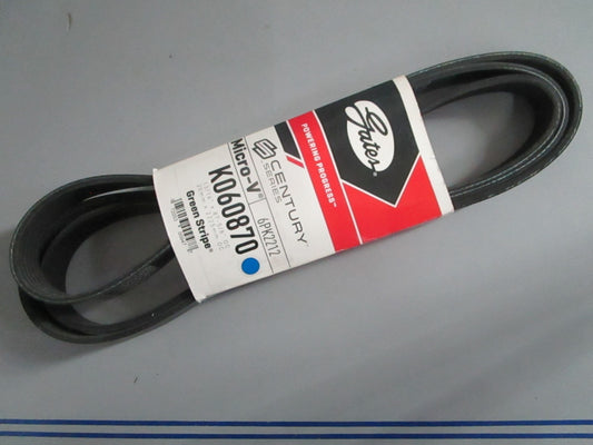 NEW K060870 Gates Century Series Micro-V Serpentine Belt 0820