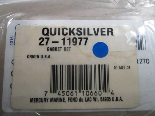 *NEW OEM* 0810 Mercury Quicksilver Gasket Set 27-11977