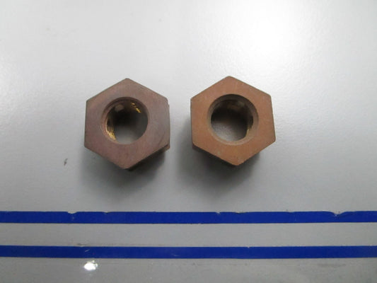 *NEW OEM* (LOT OF 2) 0810 OMC Johnson Evinrude Prop Nut 203829 0203829