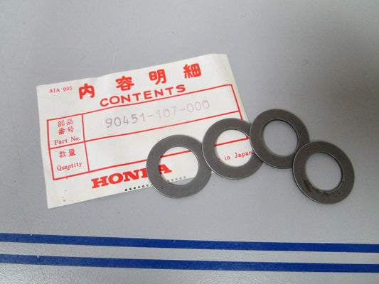 *NEW OEM* (LOT OF 4) 0810 Honda Washer 90451-107-000