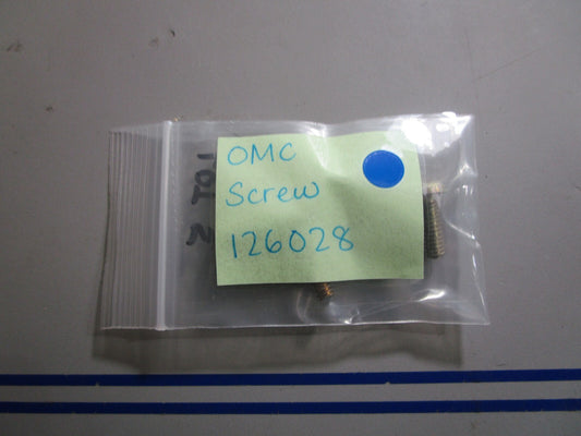 *NEW OEM* (LOT OF 5) 0810 OMC Johnson Evinrude Screw 126028 0126028