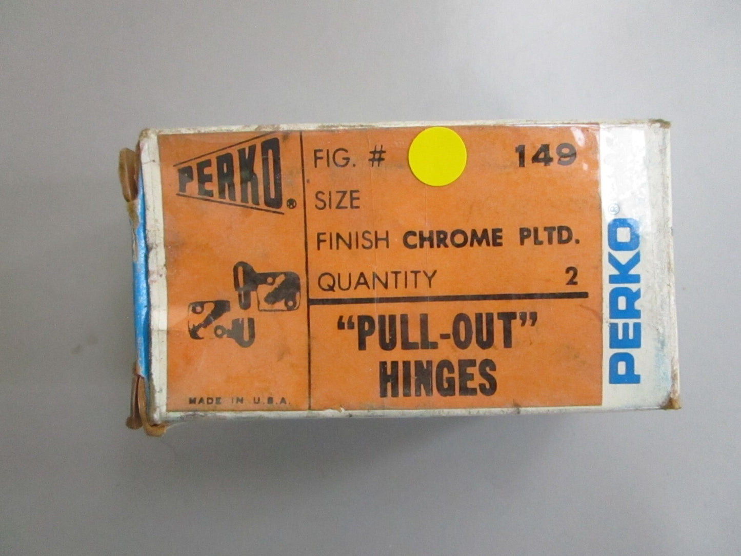 *NEW* 0820 Perko Chrome Plated Pull-Out Hinges 149