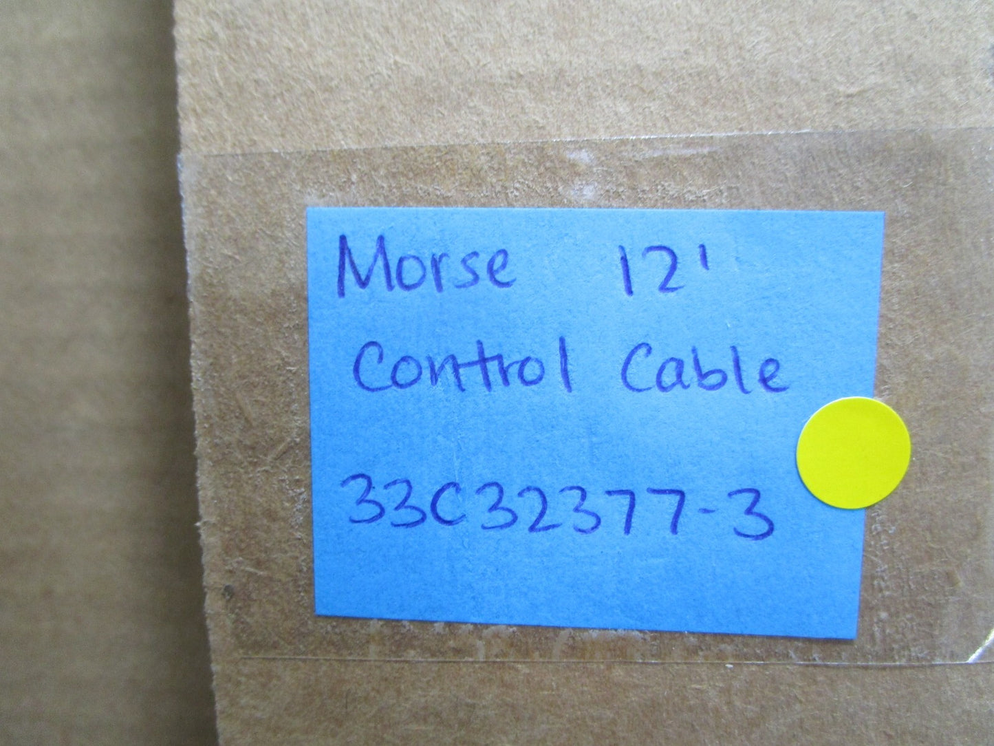 *NEW* 0820 Morse Controls 12' Control Cable 33C32377-3