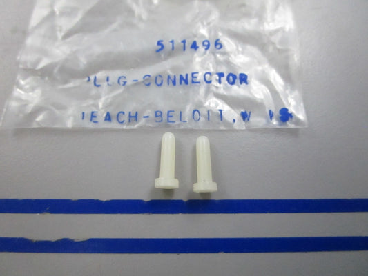 NEW OEM (LOT OF 2) 511496 0511496 OMC Johnson Evinrude Plug Connector 0810