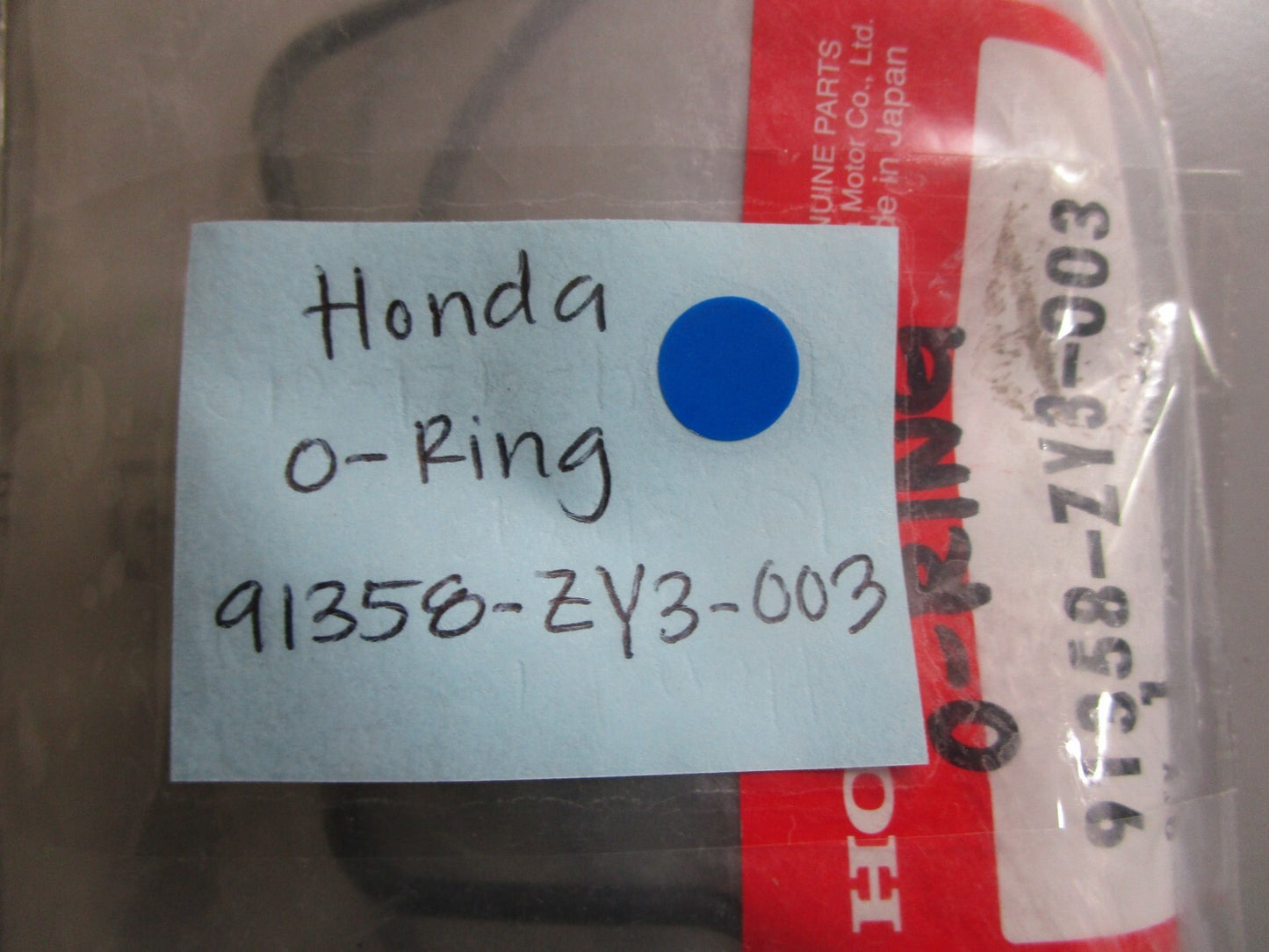 *NEW OEM* 0810 Honda O-Ring 91358-ZY3-003