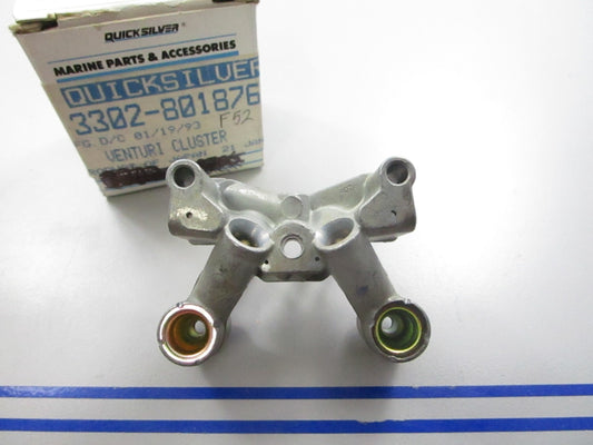 *NEW OEM* 0810 Mercury Quicksilver Venturi Cluster 3302-801876