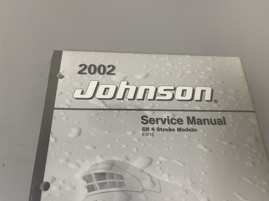 *NEW OEM* 0670 Johnson Evinrude Four Stroke 9.9-15 HP Service Manual 5005470