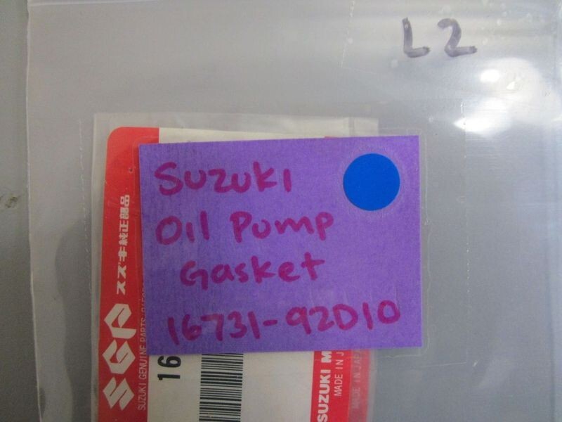 *NEW OEM* (LOT OF 2) 0770 Suzuki Oil Pump Gasket 16731-92010