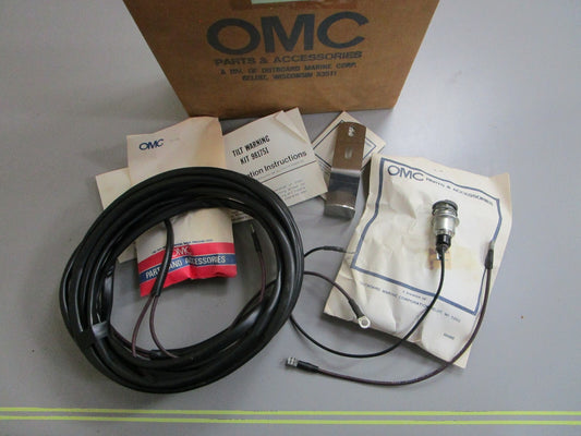 *NEW OEM* 0820 OMC Johnson Evinrude Tilt Warning Kit 981751 0981751