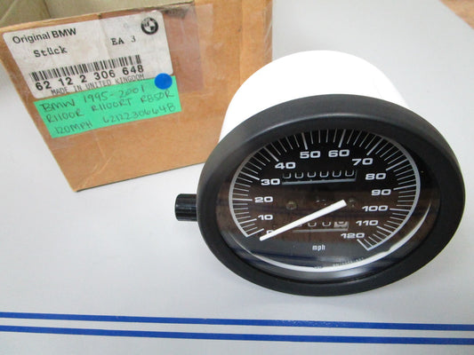 *NEW OEM* 0720 BMW 1995- 2001 R1100R R850R 120MPH Speedometer 62122306648