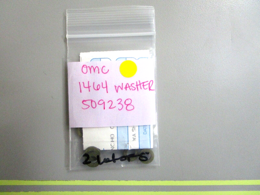 *NEW OEM* (LOT OF 5) 0750 OMC Johnson Evinrude WASHER 509238 0509238