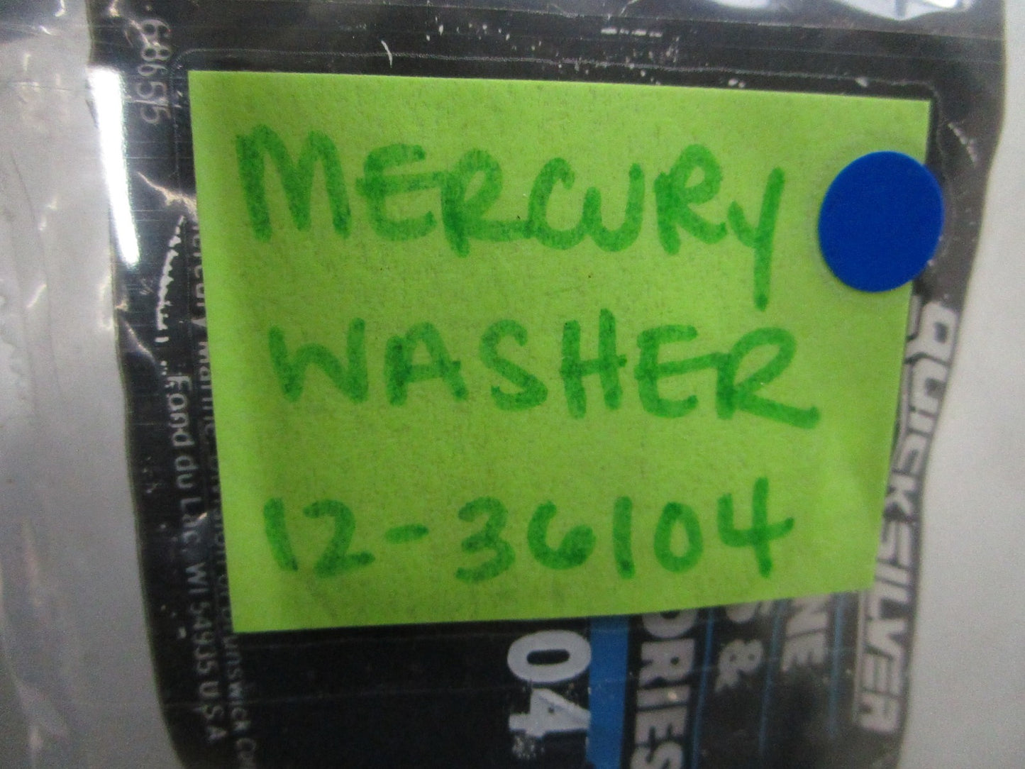 *NEW OEM* (LOT OF 2) 0810 Mercury Quicksilver Washer 12-36104