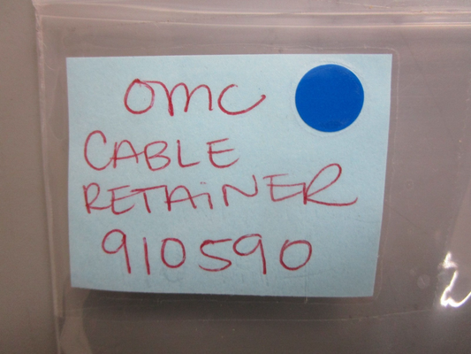 *NEW OEM* (LOT OF 2) 0770 OMC Johnson Evinrude Cable Retainer 910590 0910590