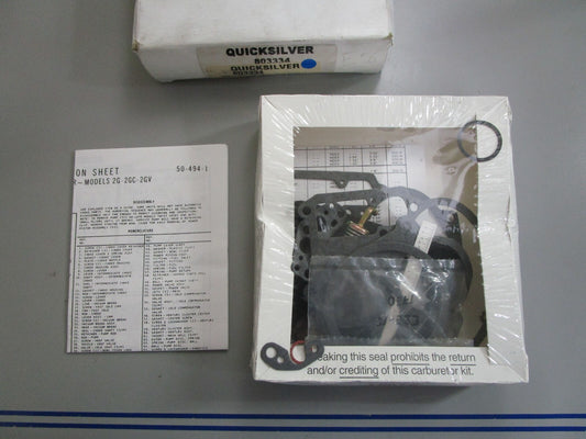 *NEW OEM* 0770 Mercury Quicksilver Carb Kit 803334