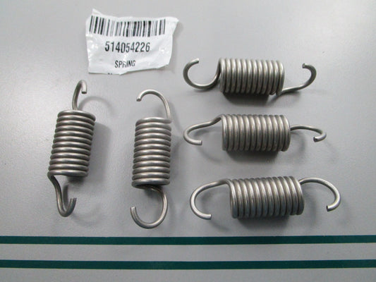 NEW (LOT OF 5) 514054226 Ski-Doo Exhaust Spring 0810