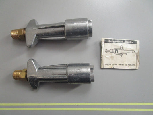 *NEW* (LOT OF 2) 0810 Tempo Fuel Line Connector 220160