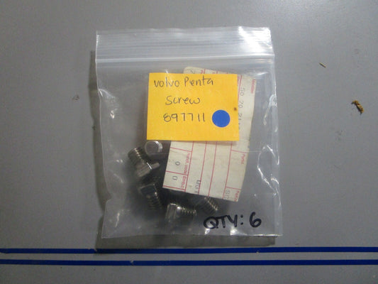 *NEW OEM* 0810 Volvo Penta Screw 897711