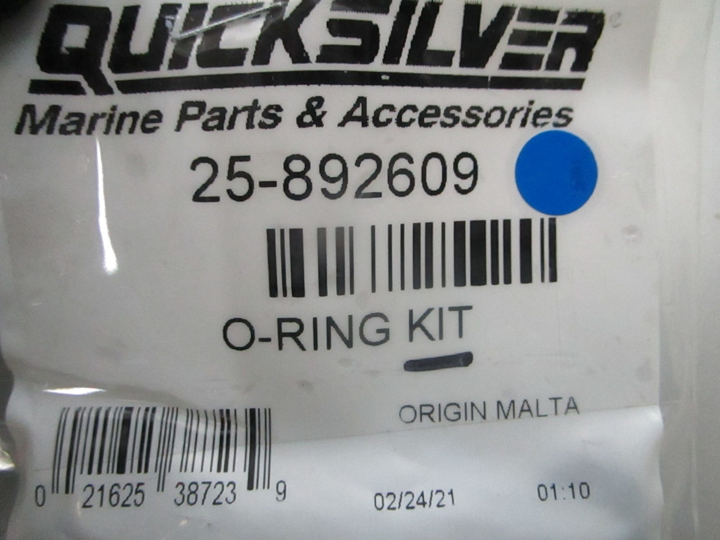 *NEW OEM* 0840 Mercury Quicksilver O-Ring Kit 25-892609