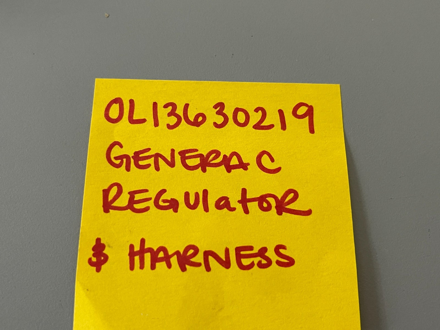 *NEW OEM* 0720 Generac Regulator & Harness Assembly 0L13630219