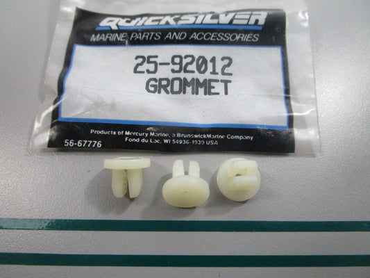 NEW OEM (LOT OF 3) 25-92012 Mercury Quicksilver Grommet 0810