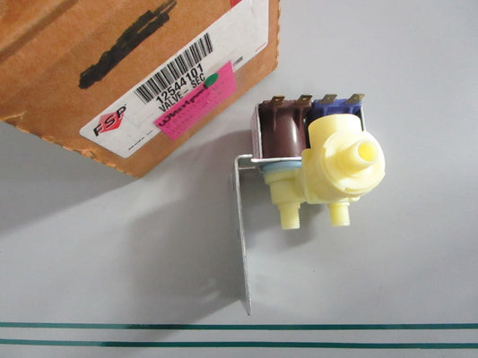 NEW OEM 12544101 Whirlpool FSP Refrigerator Water Valve 0820