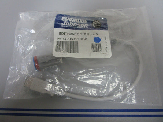 *NEW OEM* 0720 OMC Johnson Evinrude 4.3L Software Tool Harness 768153 0768153