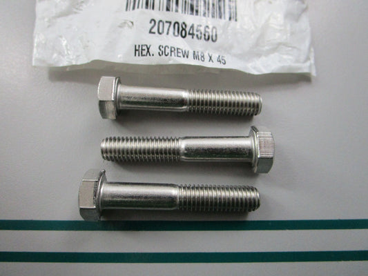 NEW (LOT OF 3) 207084560 Sea-Doo Hex Screw 0810