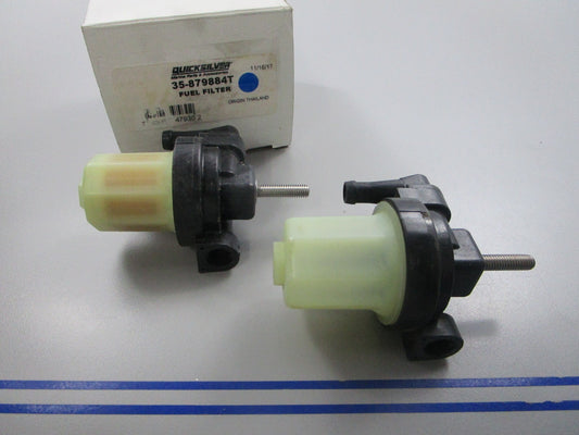 NEW OEM (LOT OF 2) 35-879884T Mercury Quicksilver Fuel Filter 0810