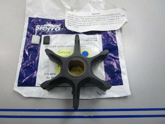 NEW 18-3053-1 Replaces: OMC 396725 0396725 Sierra Impeller 0810