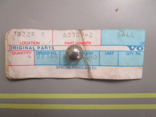 *NEW OEM* 0810 Volvo Penta Ball 60309