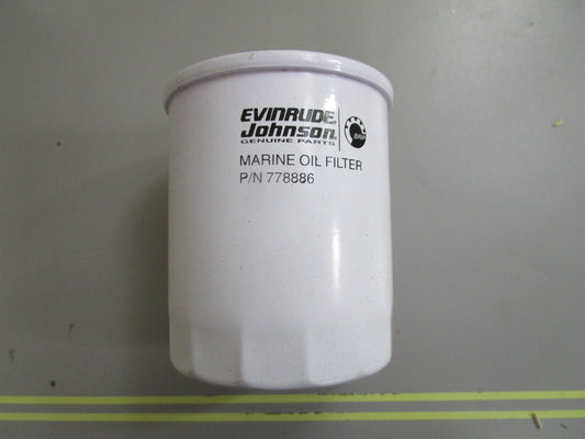 *NEW OEM* 0810 OMC Johnson Evinrude Marine Oil Filter 778886 0778886