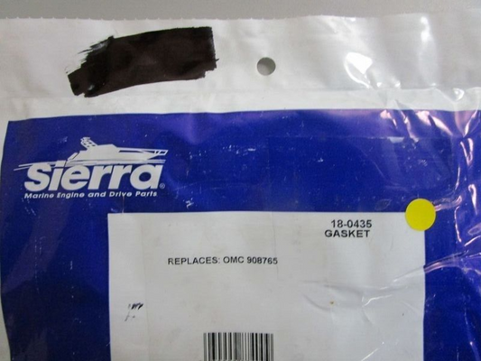 *NEW* 0770 Sierra Gasket 18-0435 Replaces: OMC 908765