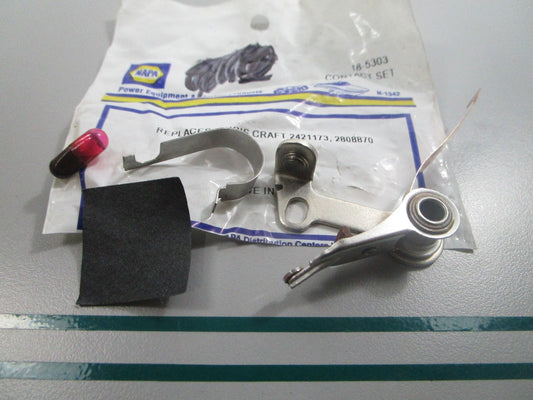 NEW 18-5303 Replaces: 2421173 2808870 NAPA Contact Set 0810