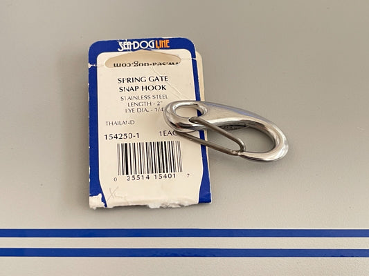 *NEW* 0810 Sea-Dog Spring Gate Snap Hook 154250-1