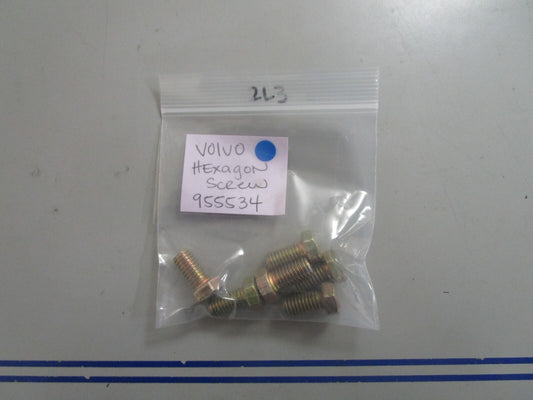 *NEW OEM* (LOT OF 3) 0810 Volvo Penta Hexagon Screw 955534