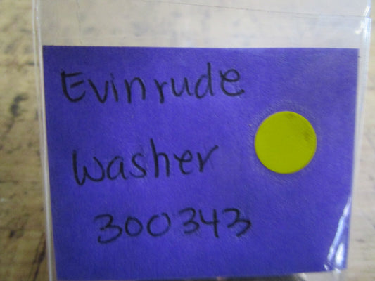 *NEW OEM* (LOT OF 5) 0810 OMC Johnson Evinrude Washer 300343 0300343