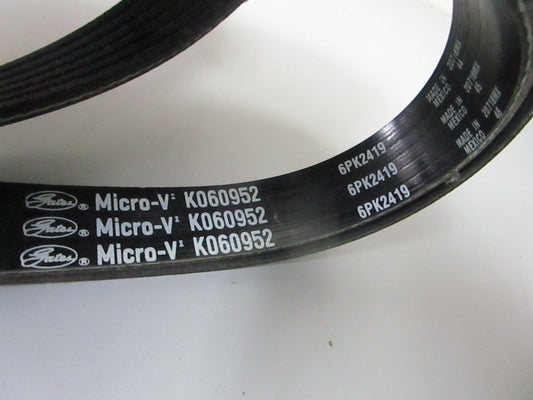 NEW K060952 Gates Micro-V 13/16" x 95 ¾" Serpentine Belt 0720