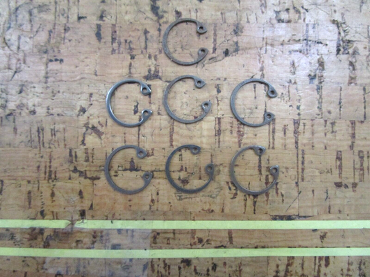 *NEW OEM* (LOT OF 7) 0750 OMC Johnson Evinrude CIRCLE CLIP 302577 0302577