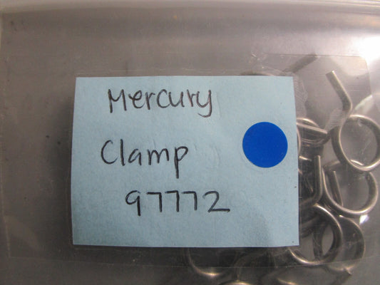 *NEW OEM* (LOT OF 15) 0810 Mercury Quicksilver Clamp 97772