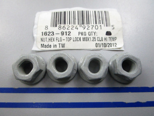 NEW OEM (LOT OF 4) 1623-912 Arctic Cat Lock Nut 0810