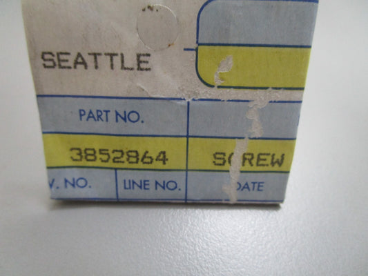 *NEW OEM* (LOT OF 2) 0810 OMC Johnson Evinrude Screw 3852864