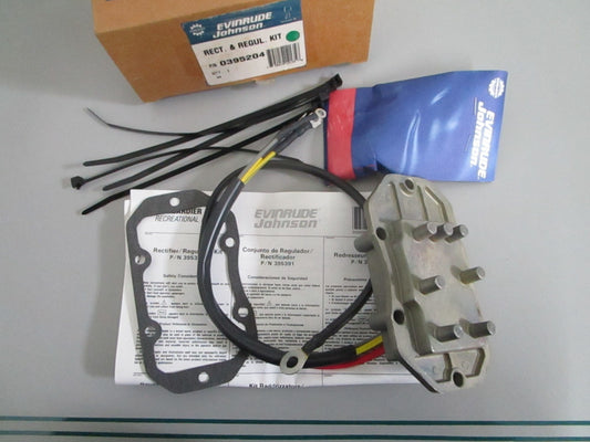 NEW OEM 395204 0395204 OMC Johnson Evinrude Rectifier & Regulator Kit 0820